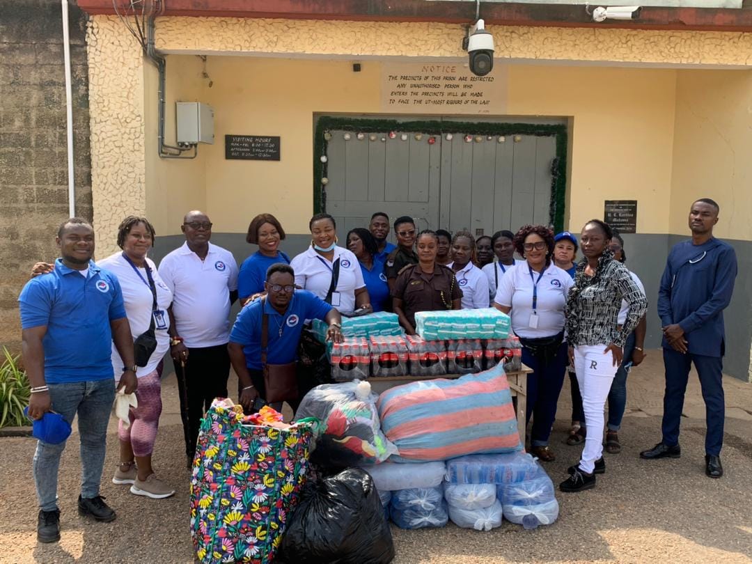 Donation to women Inmates @ Nsawam Prisons
